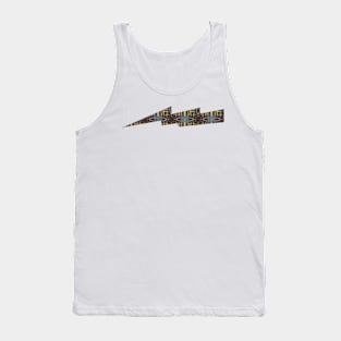 Beautiful  Mosaic Pattern Tank Top